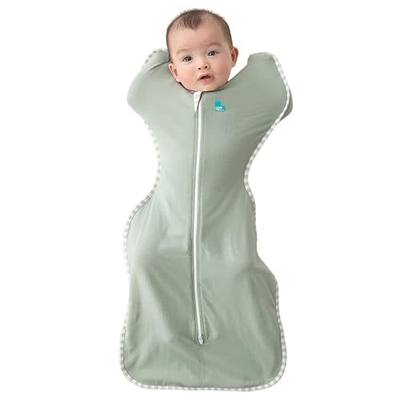 Love to Dream Swaddle, Baby Sleep Sack, Swaddle Up Self-Soothing Swaddles for Newborns, Get Longer Sleeps, Secure Fit Helps Calm Startle Reflex, Lite 0.2 TOG Sleep Sack, Olive, 8-13lbs.