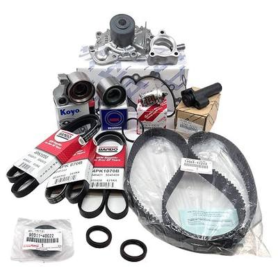 APSG Timing Belt KIT with Water Pump | Compatible with 4Runner, Tacoma, Tundra, T100 with 3.4L V6 | Includes all Belts, Tensioners & Seals Cam | Crankshaft Camshaft, Thermostat | GENUINE/OEM Parts