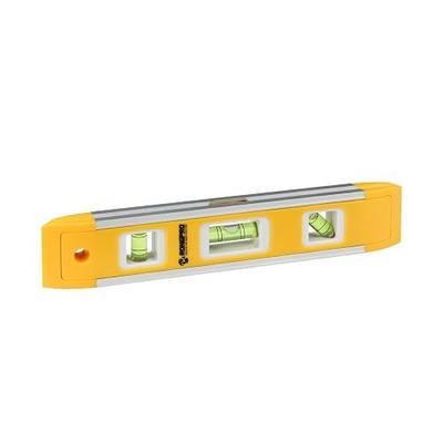 9 Inch Torpedo Level, Magnetic Box Level with 45°/90°/180° Bubbles, Shock Resistant Bubble Level Tool for Measuring
