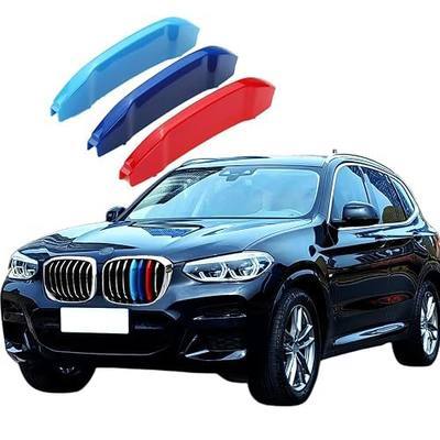 Automotive Grille Inserts for BMW X3 G01 2018-2021 X4 G02 2019-2021(NOT for AWD) 7 Grilles, Front Grill Accessories
