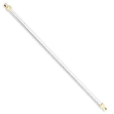 Fantasia 5/16" Swivel End Sash Rod #442 1/2" Projection 21"-38" - White