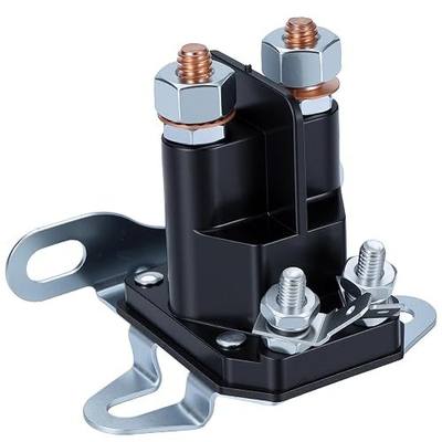 146154 145673 Lawn Mower Starter Solenoid 12V for Craftsman 178861 | 4-Post 12 Volt Riding Lawnmower Starter Solenoid Fits for Husqvarn-a 532146154 532145673 Trombett-a 892-1221-210 894-1221-210