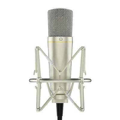 MA-67 Studio Condenser Microphone, 34mm Gold Large Diaphragm Capsule, Including Hydro Pop Filter, Metal Shock Mount, XLR Cable and Mic Bag - For Music Production, Vocal Recording and Podcasting