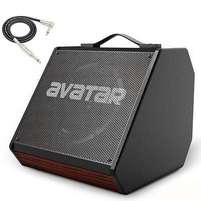 DM30 Electric Drum Amp 30 Watt Bluetooth Personal Monitor Dual Channel Amplifier for Electronic Drum Set, Keyboard, Guitar, Bass, Wooden Enclosure
