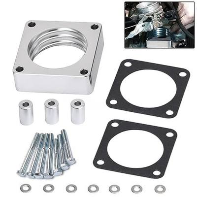 Throttle Body Spacer Compatible with Jeep Wrangler TJ YJ 1987-2006, Throttle Body Spacer Compatible with Cherokee XJ 1984-2001