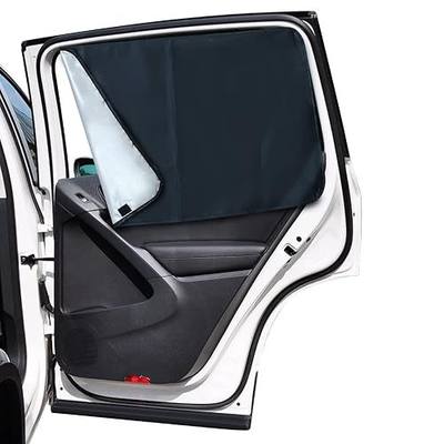 Lechin Magnetic Car Side Window Sun Shades for Baby, 2 PCS, 31.5 x 20 in | 10 M40 Magnets, UPF50+, Block Heats and UV Rays