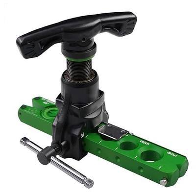 Flaring Tool for 1/4'' - 3/4'', 45 Degree Eccentric Cone Type Flaring Kit for Copper Aluminum Pipe