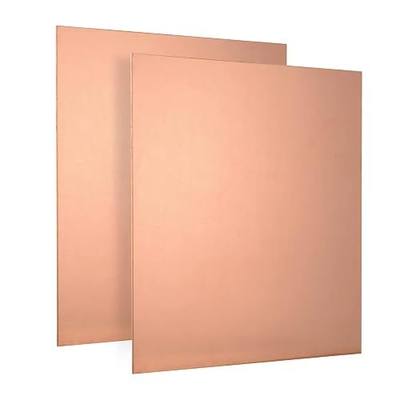 2 Pieces Pure Copper Sheet Plate Panels 6x6 inches, 20 Gauge | for Industry Metal Supply DIY Projects, Experiments for Circuit Boards