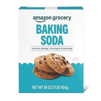 Amazon Grocery, Baking Soda for Baking and Freshening, 16 Oz