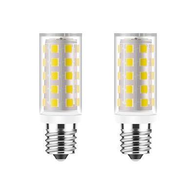 LED Light Bulb Screw In Type 7/16 Base No Flicker 4W Fit Many Brother/ Bernina Sewing Machine Light Bulb, Replace the 15 Watt Sewing Machine halogen lamp - Screw-In #7SCW (2PACK, Natural White)