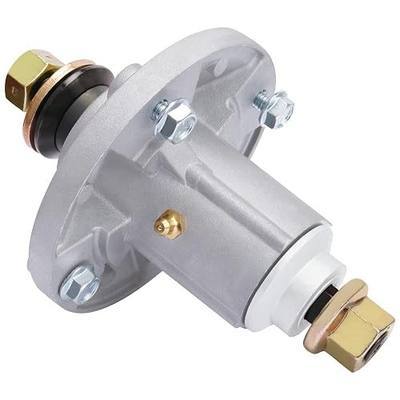 Deck Spindle Assembly - Replace for John Deere 100 Series 42", 48", 54" Deck Lawn Tractors - L100-L130, LA105-LA175, D100-D170, E100-E180, S100-S160, X100-X140 Since 2006 - with Zerk & Bolts
