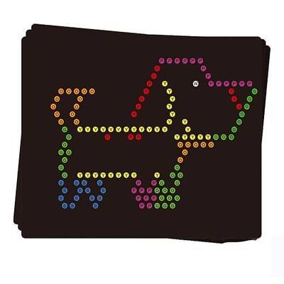 Refill Templates 20PCS for 8''x6.75'' Magic Light Up Board,Animal Theme | Replacement Accessories Creative Play Light Toys for Kids 4 Years and Up