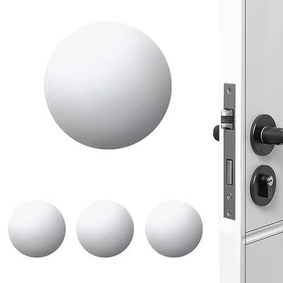 Door Stoppers Wall Protector Buffer Guard Doorknob Door Handle Bumper Self Adhesive Silencer Soft Rubber Crash Pad for Home Office