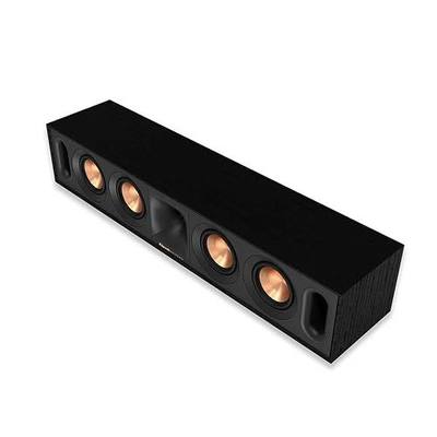 Klipsch Reference Next-Generation R-30C Horn-Loaded Center Channel Speakers for Crystal-Clear Home Theater Dialogue in Black