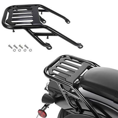 Motorcycle Luggage Rear Rack for Rebel CMX 300 / CMX 500 2017 2018 2019 2020 2021 2022, Detachable Motorcycle Rear Rack Tail Rack Luggage Rack with Upgraded Wider Carrier Panel