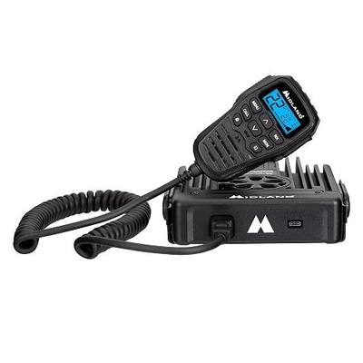 Midland MXT575 GMRS Mobile Radio, Two-Way Radio with NOAA Weather Scan and Alert - for Farms, Ranches, Overlanding - Repeater Capable, Integrated Control Mic,- External Magnetic Mount