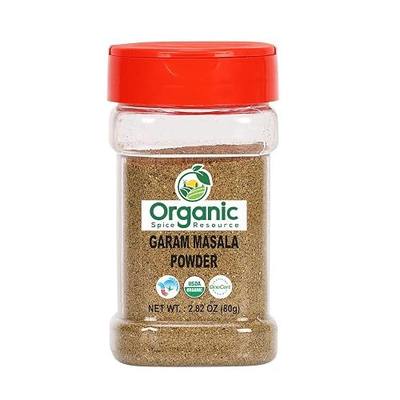 Organic Garam Masala | 2.82 oz (80g) | USDA Organic Approved | Vegan | Non-GMO, All Natural Blend - 100% Raw from India, by SHOPOSR