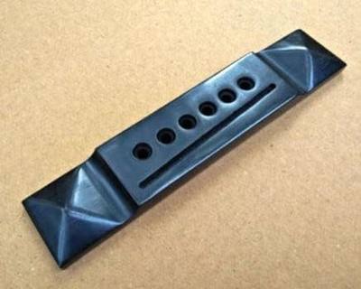 Pyramid Bridge 6 string for acoustic guitar ebony wood best replacement