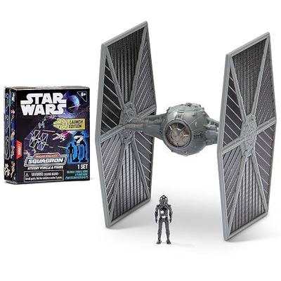 Star Wars Mico Galaxy Squadron TIE Fighter Mystery Bundle - 3-Inch Light Armor Class Vehicle and Scout Class Vehicle with Accessories - Amazon Exclusive