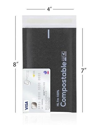 KTOB 4x8 100% Biodegradable Bubble Mailers