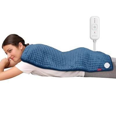 Comfytemp Extra Large Heating Pad for Back & Period, 33''x 17'' Electric Heating Pads for Neck/Shoulder, FSA Eligible Electric Throw, Mothers Day Gifts for Mom Women, Machine Washable, Auto Shut Off