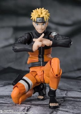 TAMASHII NATIONS - Naruto Shippuden - Naruto Uzumaki -The Jinchuriki Entrusted with Hope, Bandai Spirits S.H.Figuarts Action Figure | Naruto Shippuden 6 Inch Action Figure S.H. Figuarts - Jinchuuriki Naruto Uzumaki