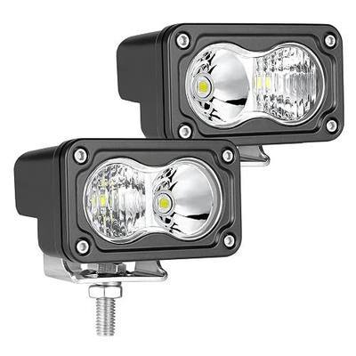 3 Inch Driving Lights LED Pod Light Cube Off Road Light Bar | 2Pcs 40W Super Bright CREE Work Light Spot Flood Combo Waterproof Bumper Fog LED Lights for Truck ATV UTV SUV Motorcycle Boat
