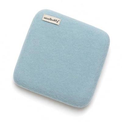 Woolbuddy Needle Felting Mat 10 x 10 x 1.5 Inch (Blue), Pure Wool Felt Pad | 100% Pure Wool Felt Pad (10 x 10 Inch), Durable Plastic-Free Needle Felting Mat, Replacement for Needle Felting Foam Pads