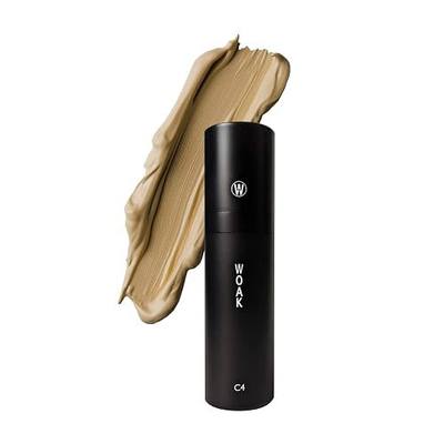 WOAK C4 – Men's Tinted Moisturizer BB Cream Foundation (Light) | Color Correcting Camo Complex – Hybrid Skin Care