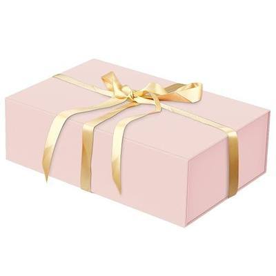 Luxury Large Gift Box 13.8"x9"x4.3" Storage Box Ribbon Magnetic Closure for Luxury Packaging Box for Mother's Day, Birthdays, Bridal Gifts,Weddings