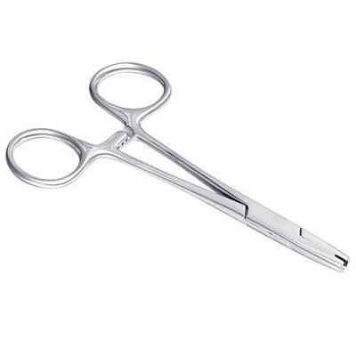 DJCIW 3mm Jaw Piercing Ball Removal Tool,Stainless Steel Dermal Anchor Forceps for Dermal Tops Unscrew or Screw Ball Pliers for Nose Septum Earrings Lip Ring