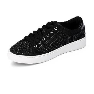 Womens Sneakers Walking Shoes Lace Up Non Slip Lightweight Breathable Mesh Running Shoes Comfortable