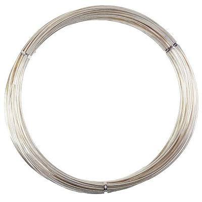 20 Gauge, Round, Half Hard, 925 Sterling Silver Wire - 3 FT - for Jewelry Art from WIZART
