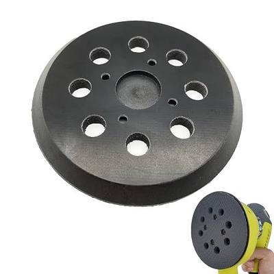 5 Inch Hook and Loop Replacement Sanding Pad for Ryobi OE # 300527002, Compatiable with Ridgid RS290,RS280VS, RS281VS, P411 Random Orbit Sander