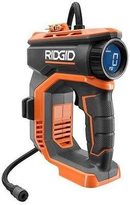 Ridgid 18-Volt Battery Powered Digital Universal Inflator (Tool Only) (RENEWED) | Battery and Charger Sold Separately - Not eligible for the Lifetime Service Agreement - (Renewed)