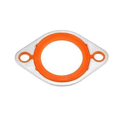 X AUTOHAUX Aluminum Silicone Thermostat Water Neck Thermostat Housing Gasket Seal Replacement for Chevy SBC BBC 265 283 305 327 350 383 396 400 427 454 472 500