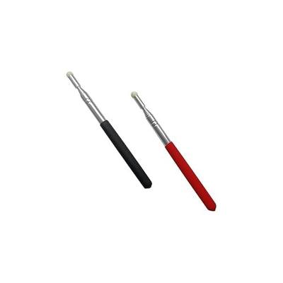 2 PcsTelescopic Teachers Pointer Stick, Extendable Teaching Pointer, Whiteboard Pointer with Felt Head for Teachers, Guides, Coach, Extends to 39''(Red and Black)