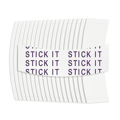 Sunshine Tape Stick It Wig Tape (108 Pieces) - Back Curve - Double Sided Adhesive Tape for Toupee Lace Front Wig Strong Hold Waterproof Strips