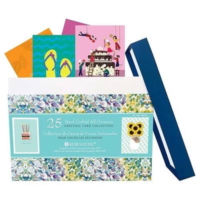 Hand-Crafted All Occasion Greeting Cards, 25 Count