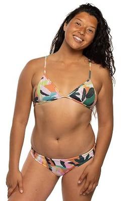 JOLYN Koa Surf Bikini Bottom, Medium-Full Coverage Women's Athletic Swimsuit Bottom, Sport Bathing Suit Bottom for Women