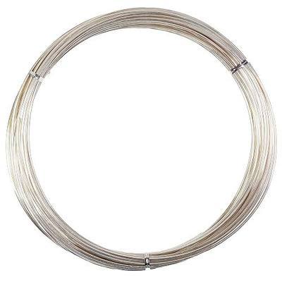 12 Gauge, Half-Round, Half Hard, 925 Sterling Silver Wire - 2 FT - for Jewelry Art from WIZART