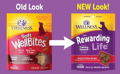 Petlewa Wellness-Wellbites Natural Grain Free Soft Dog Treats, 4 Flavor ( Beef & Turkey , Chicken & Venison , Chicken & Lamp, Turkey & Duck) 6 oz