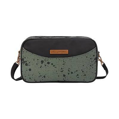 Petunia Pickle Bottom Companion Diaper Clutch with Fold-Out Changing Pad, For On-The-Go Parents, Fits Baby Essentials, Lightweight & Easy To Clean (Olive Ink Blot)