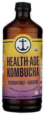 Health Ade, Kombucha Tangerine Passion Fruit Organic, 48 Fl Oz