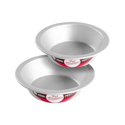 Fat Daddio's PIE-6SET Anodized Aluminum Pie Pan, 6 x 1.5 Inch, Set of 2