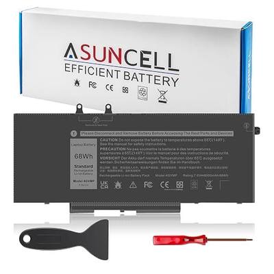 4GVMP Laptop Battery for Dell Latitude 5400 5500 5410 5510 E5400 E5500 Inspiron 7590 7591 7791 2-in-1 Precision 3540 3550 Series P84F P84F001 P42E P42E001 P98G001 P80F001 RF7WM C5GV2 H82T6 7.6V 68Wh