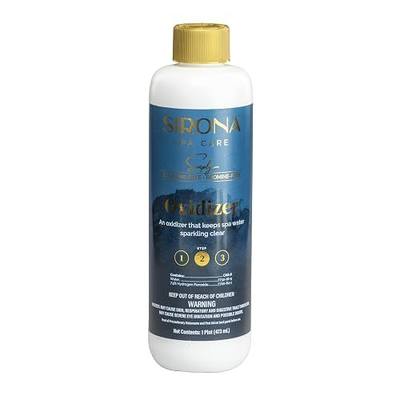 Sirona Spa Care Simply Oxidizer – Step 2 in the 3-Step Sirona Simply Chlorine-Free, Bromine-Free System for Spas & Hot Tubs, 32 fl oz (82137)
