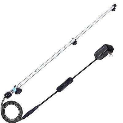 VARMHUS LED Aquarium Light, 44Inch Waterproof Fish Light White with Blue, RGB Underwater Lamp Submersible LED Light for Fish Tank(White&Blue, 44inch)