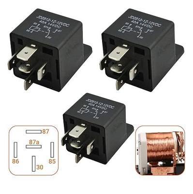 3 Pcs 00432101 5-Pin 12V 40A Multi-Purpose Relay Heavy Duty Relay - Replaces 430-300 AYP 109748X Ariens 00432101 Hustler 026237 Exmark 98-7249 1-643275 Ariens EZR1440 EZR1540 EZR1640