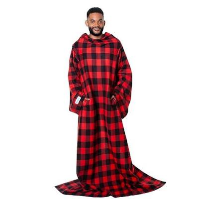 Snuggie The Original Wearable Blanket With Sleeves & Pockets | Cozy Oversized Throw for Adult Men & Women | One Size, 71x54